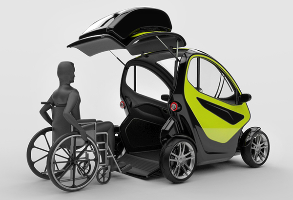 EQUAL, Mobil Stylish Untuk Penyandang Cacat