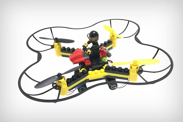 Kreasi Unik Drone Lego