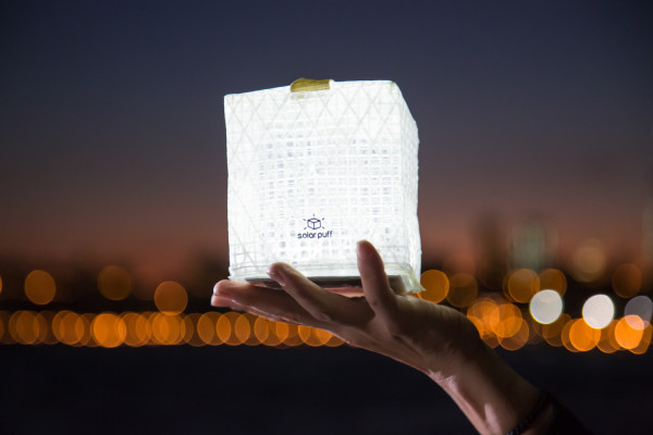 Solarpuff, Lampu Ramah Lingkungan Yang Mirip Origami