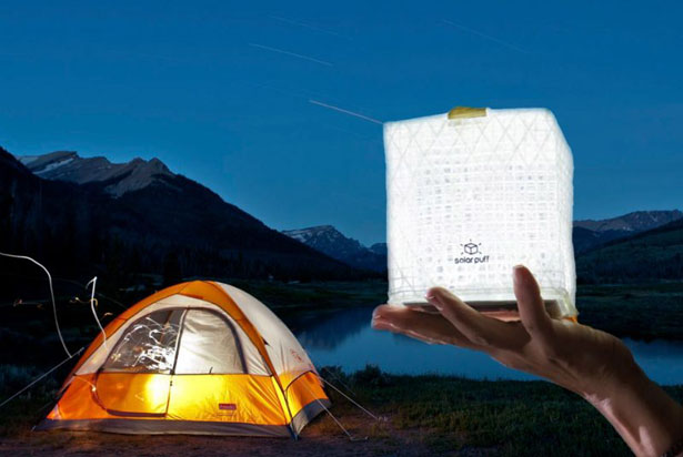 Solarpuff, Lampu Ramah Lingkungan Yang Mirip Origami