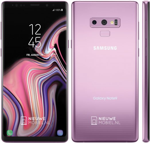 Foto Terbaru Galaxy Note 9 Muncul dengan Warna Lilac Purple