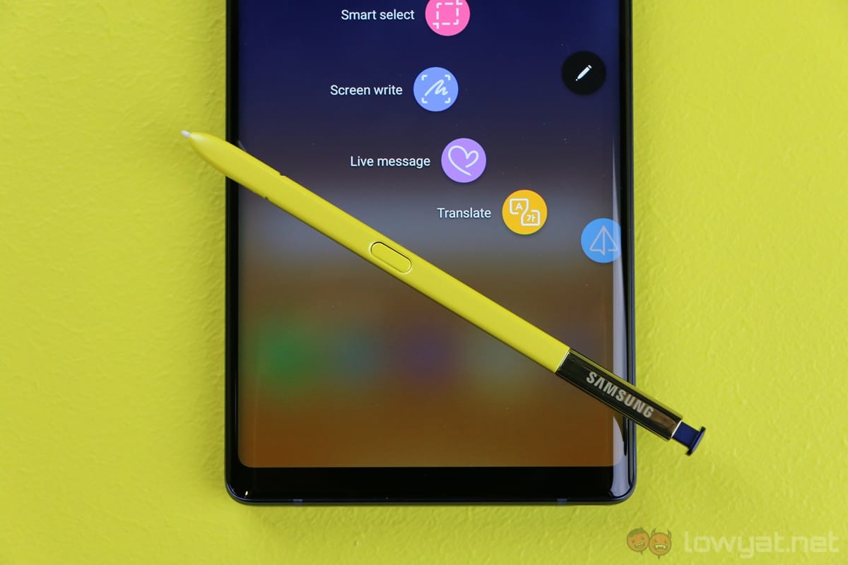 6 Fungsi S-Pen Milik Samsung Galaxy Note 9