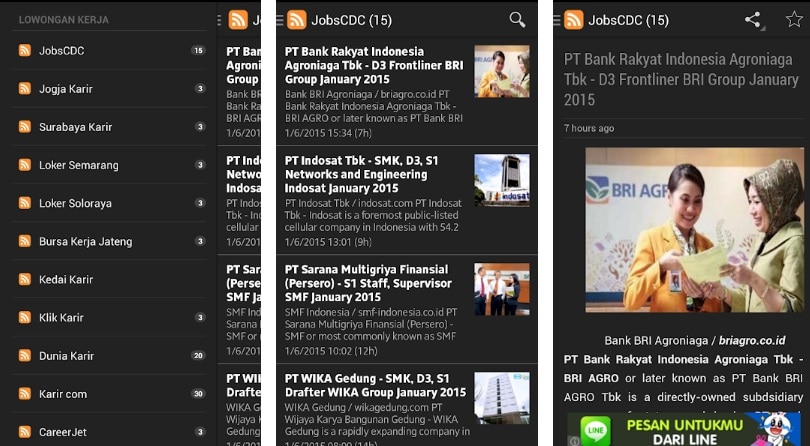 Cari Lowongan Kerja dengan Aplikasi Pencari Kerja Gratis Untuk Android