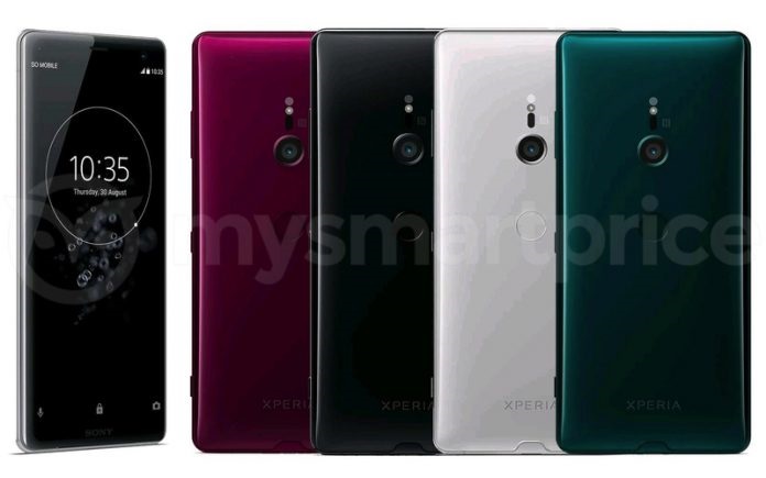 Muncul Bocoran 4 Varian Warna Sony Xperia XZ3