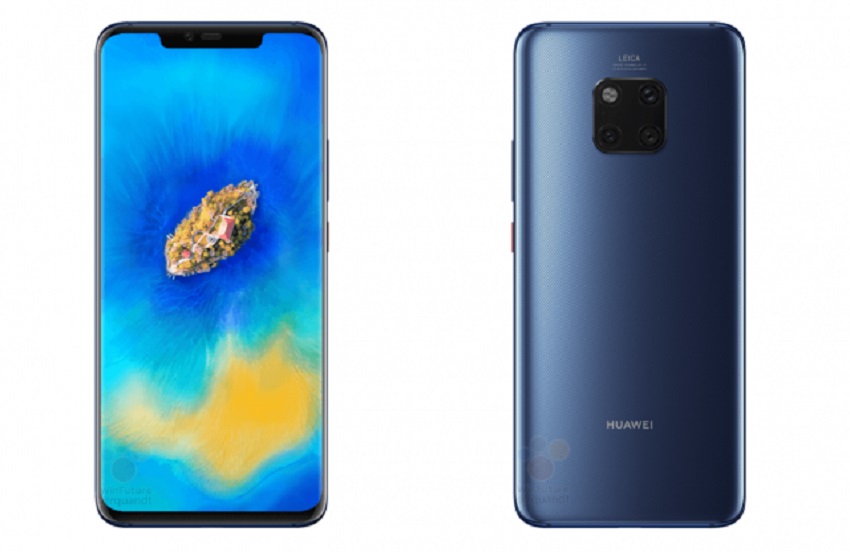 Bocoran Foto Huawei Mate 20 Pro dengan Tiga Varian Warna