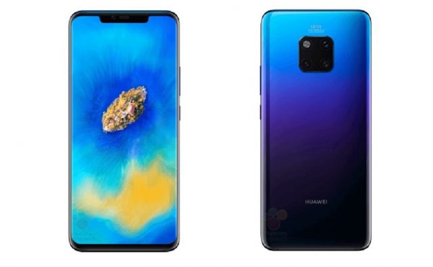 Bocoran Foto Huawei Mate 20 Pro dengan Tiga Varian Warna