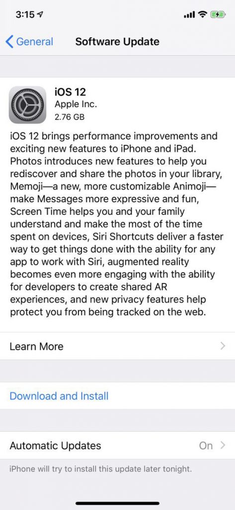 Ini Panduan Cara Update iOS 12 Untuk iPhone dan iPad