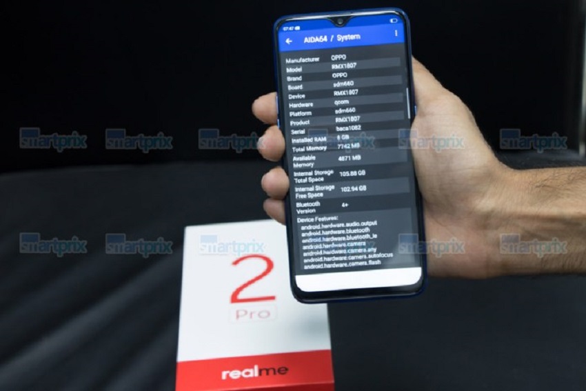 Spesifikasi Realme 2 Pro Bocor dengan RAM 8GB dan Memori 128GB