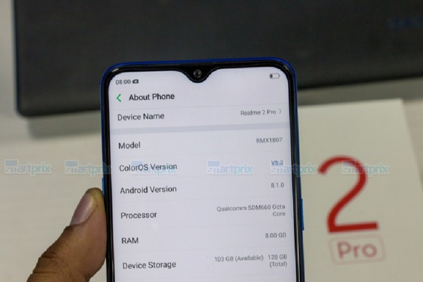 Spesifikasi Realme 2 Pro Bocor dengan RAM 8GB dan Memori 128GB