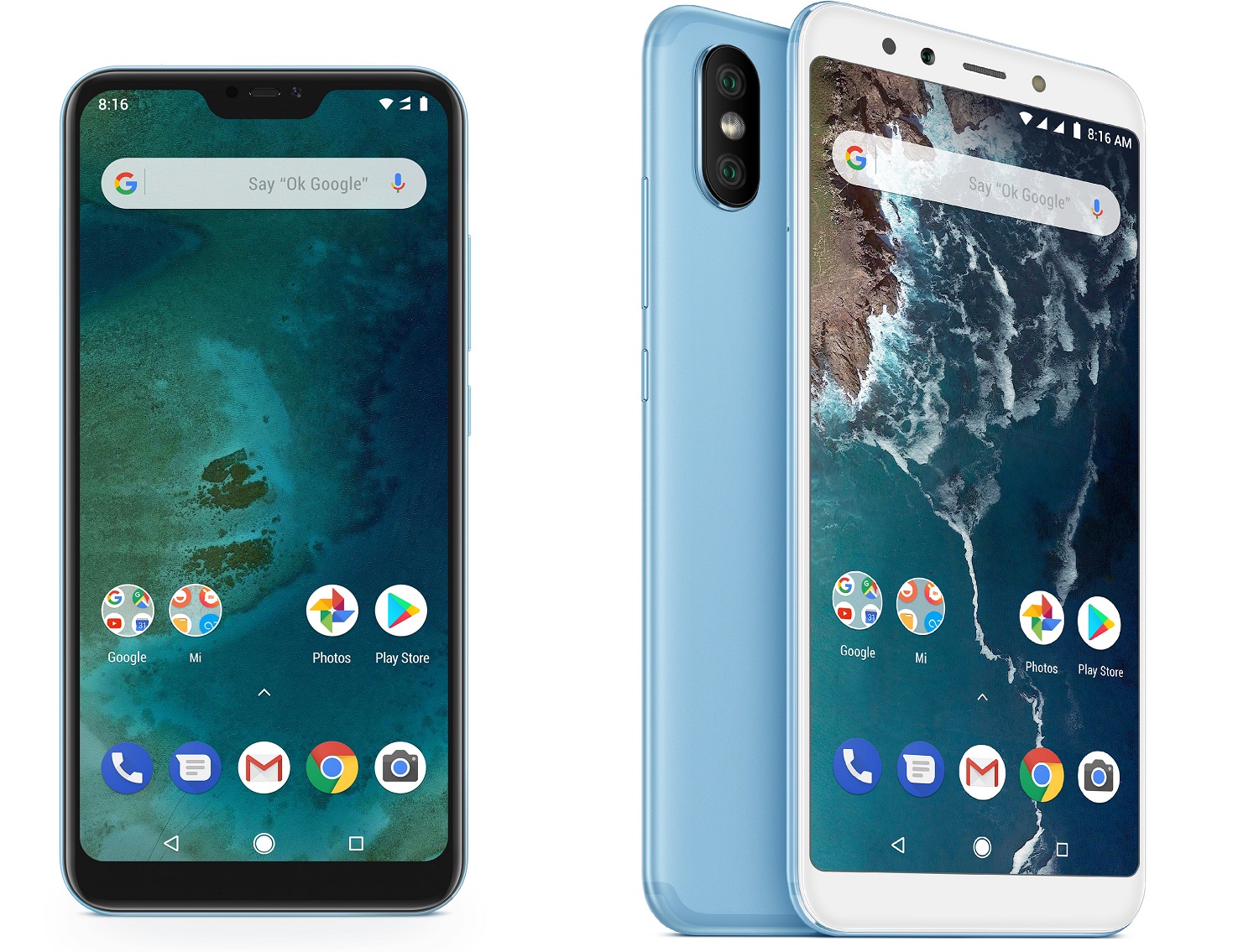 Spesifikasi dan Harga Xiaomi Mi A2 dan Mi A2 Lite