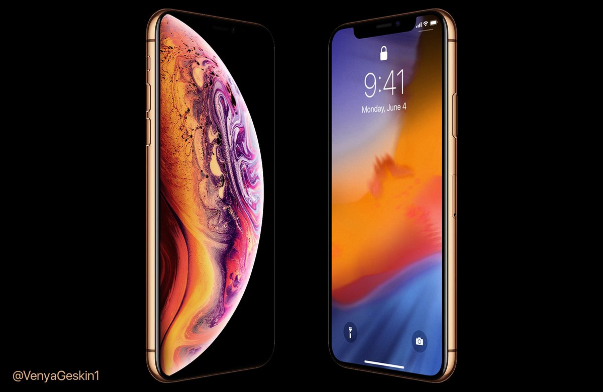 Bocoran Penampakan Render Terbaru iPhone XS Warna Gold