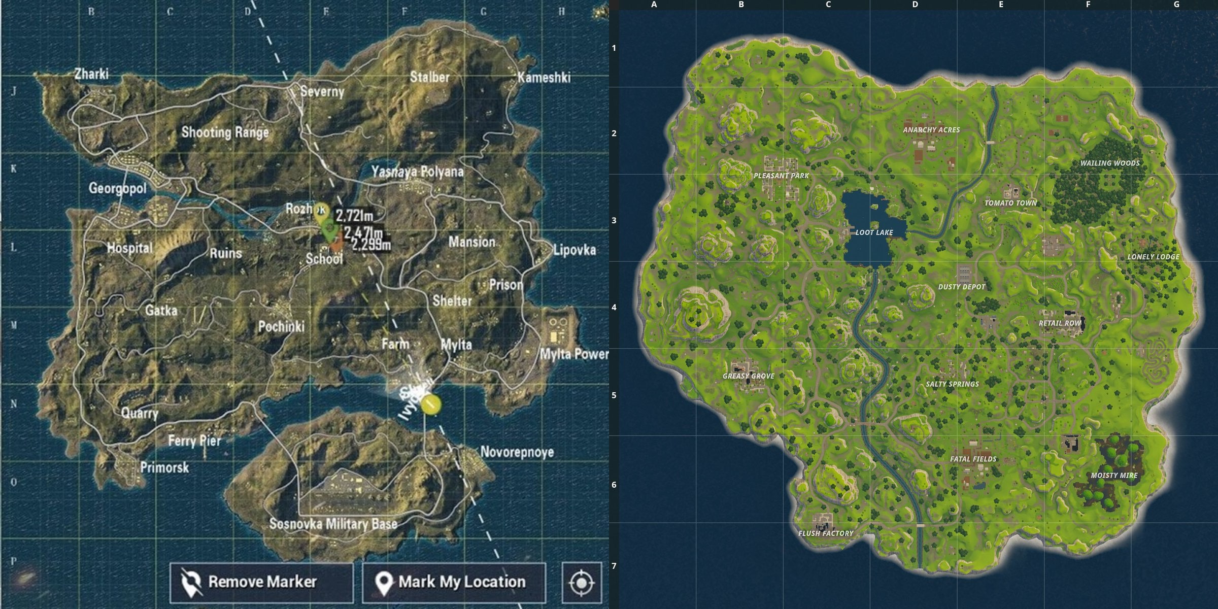 Fortnite vs PUBG, Perbandingan Serta Kelebihan dan Kekurangannya