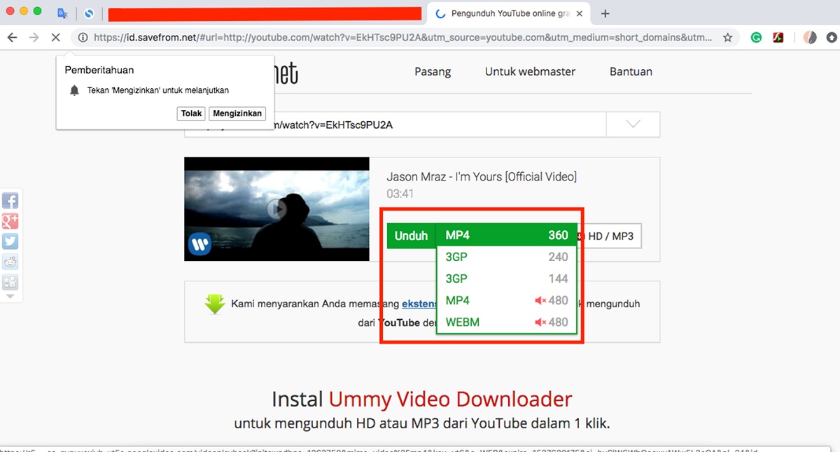 Cara Download Video YouTube di Komputer Tanpa Install Aplikasi