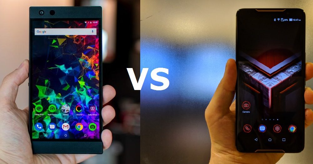 Perbandingan Spesifikasi Smartphone Razer Phone 2 dan ROG Phone