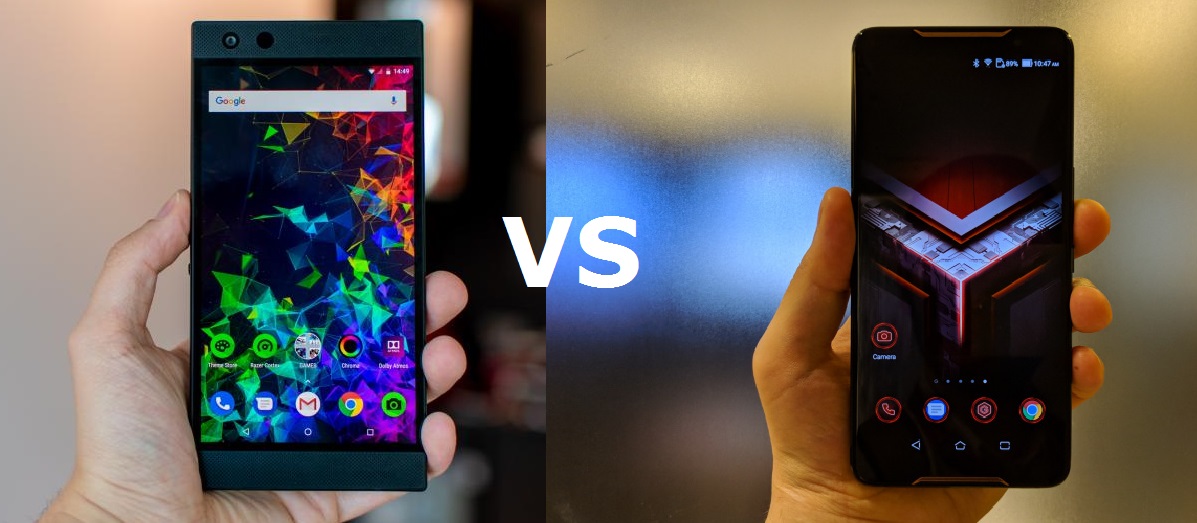 Perbandingan Spesifikasi Smartphone Razer Phone 2 dan ROG Phone