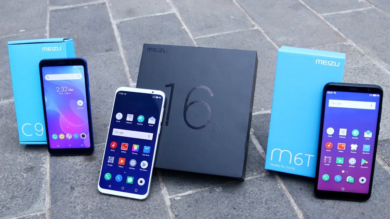 Spesifikasi dan Harga Meizu C9, Meizu M6T, Meizu 16th