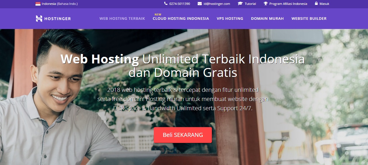 Paket Web Hosting Hostinger