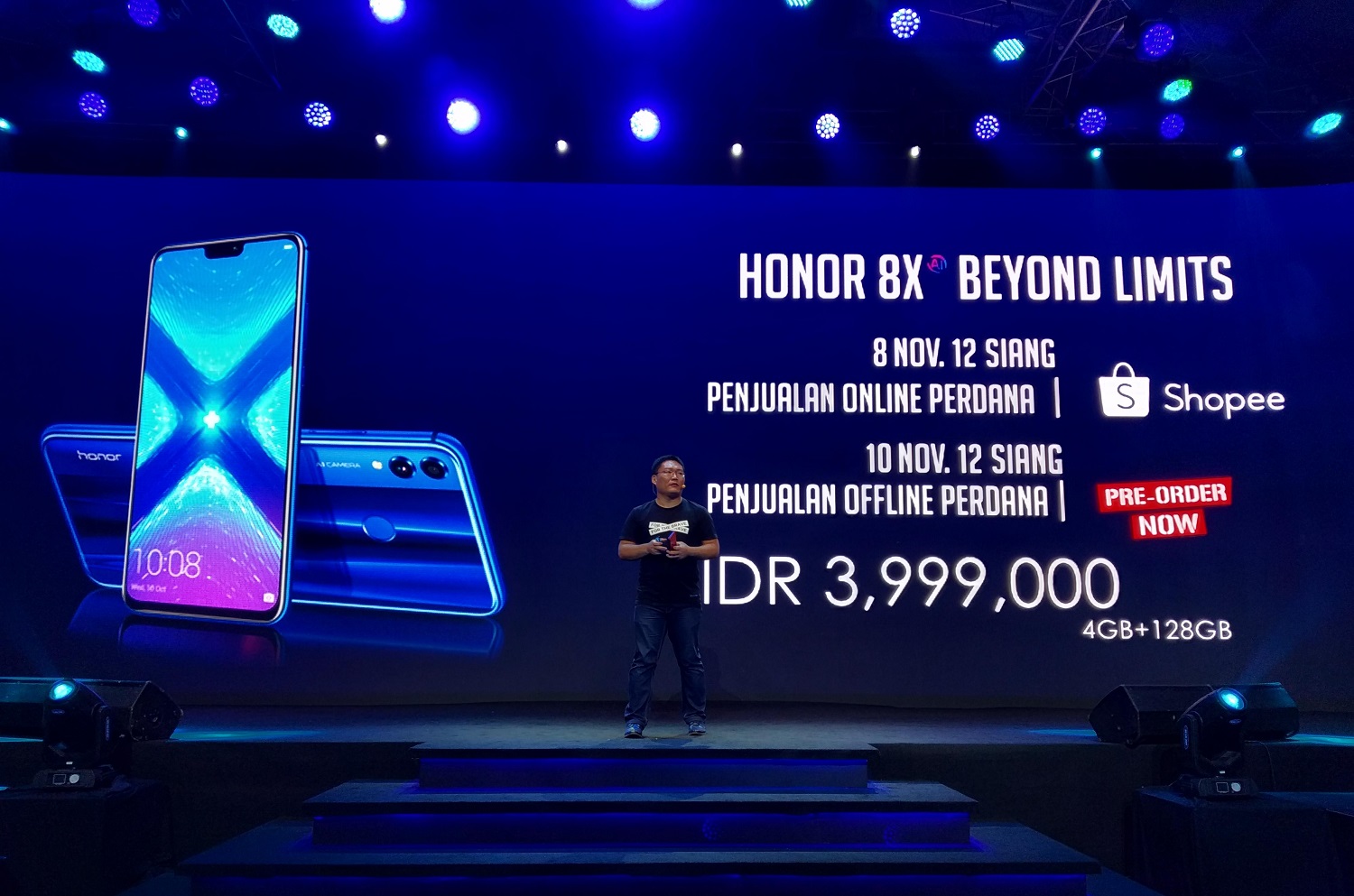 Honor 8X Hadir di Indonesia, Ini Spesifikasi dan Harga Resminya