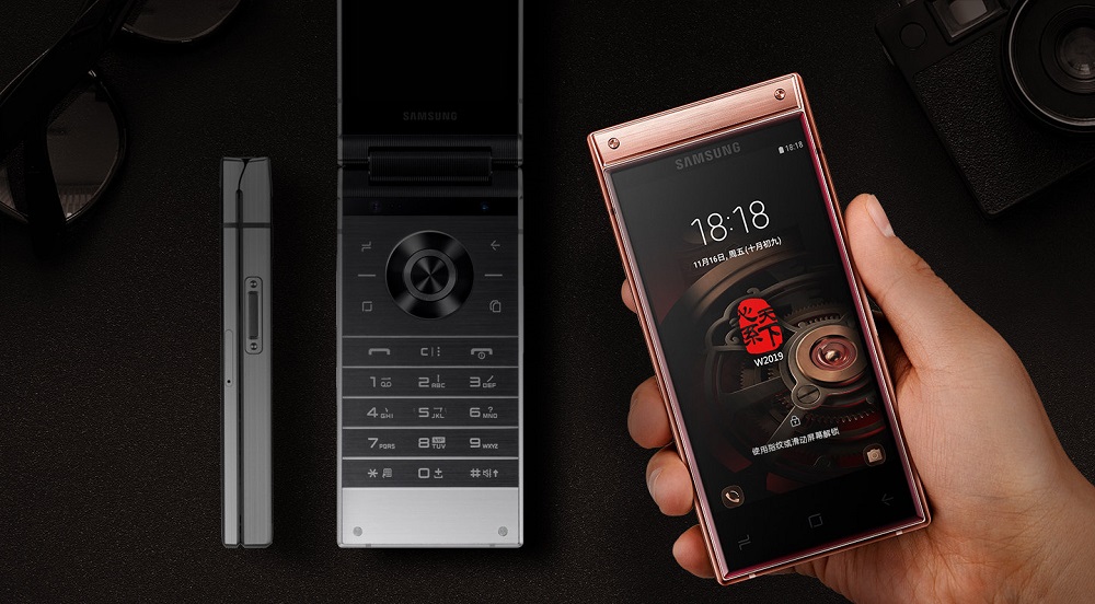 Spesifikasi dan Harga Samsung W2019 Flip Phone