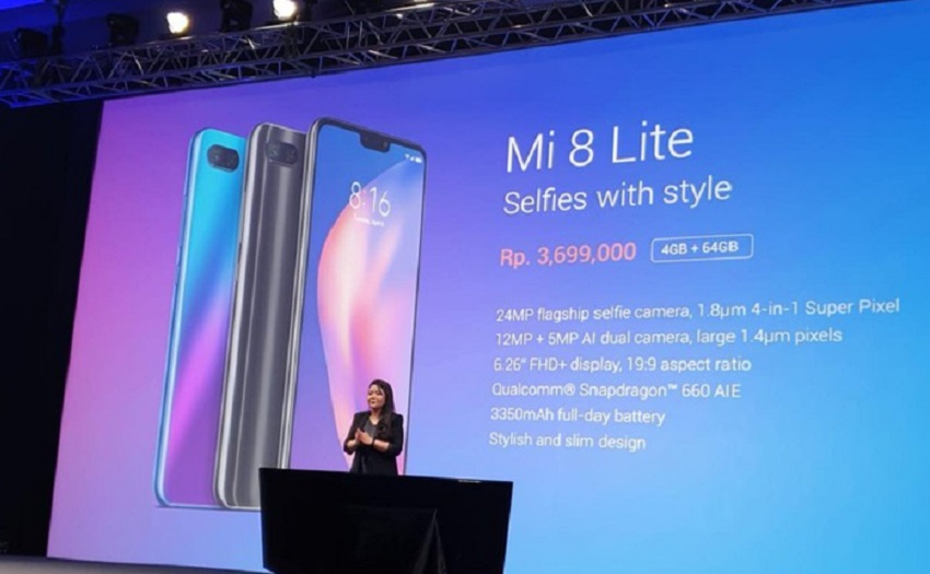 Xiaomi Mi 8 Lite Resmi Menjajal Pasar Indonesia, Bagaimana Spesifikasi dan Harganya?