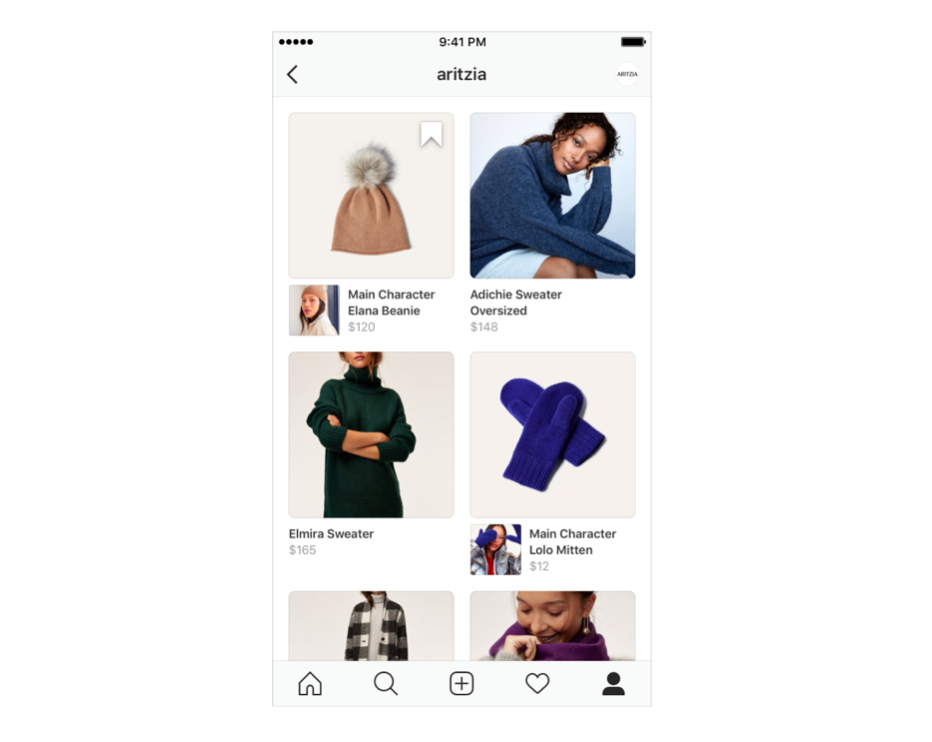 Update Fitur Belanja di Instagram Kini dapat Menyimpan Produk