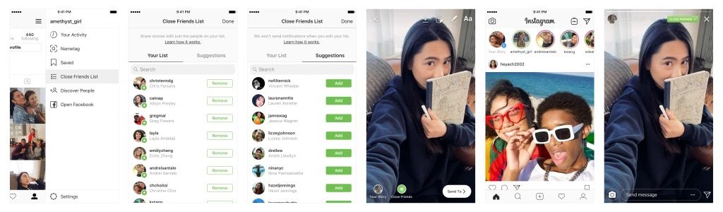 Stories Instagram Kini Hanya Hanya Dapat Dibagi ke Teman Dekat
