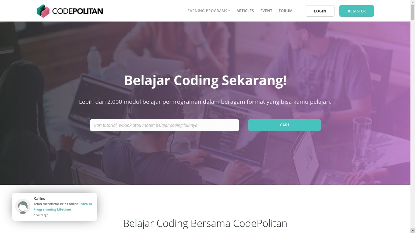 7 Website Belajar Coding Gratis Untuk Kamu yang Ingin Jadi Programer